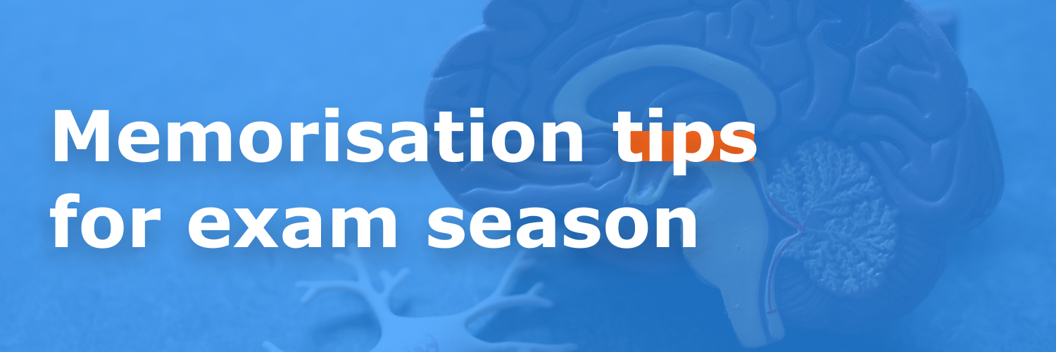 Read more about the article Memorisation Tips for Exam Season